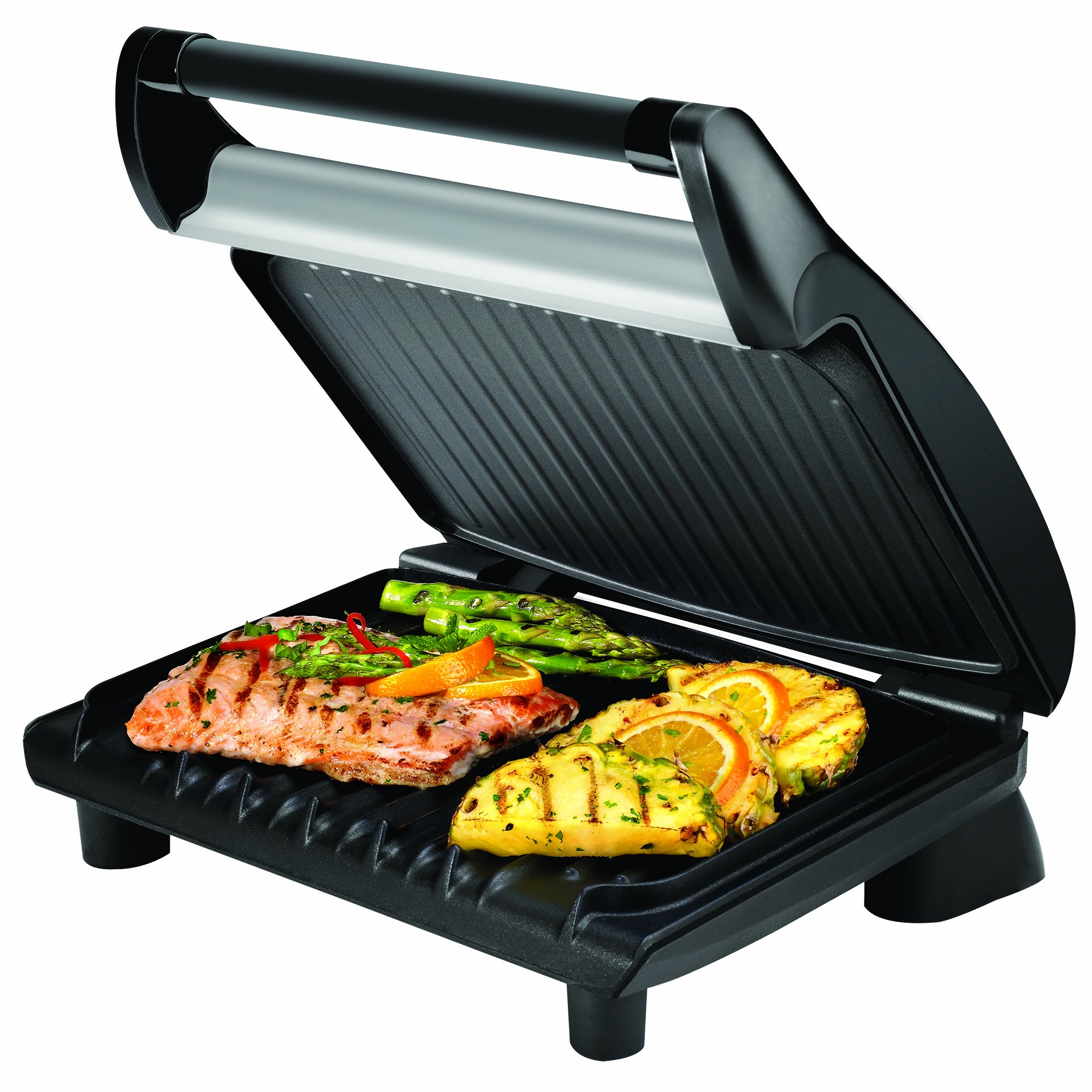 (未使用･未開封品)e Foreman GRV80 Contemporary Grill with Extended Handle by e Foreman Amazon.com: George Foreman GRV80 Contemporary Grill with